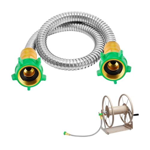 Short 2ft Garden Hose with 3/4'' Female to Female Connector - size: 2ft