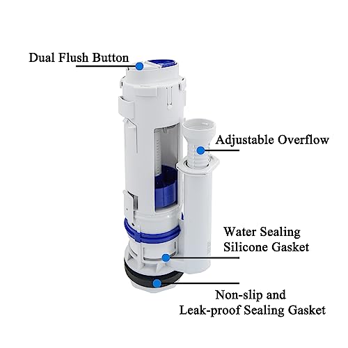 2 Inch Toilet Dual Flush Valve Replacement for Kohler &Geberit