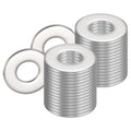 #10 304 Stainless Steel Flat Washer 0.5" OD 0.049" T 100PCS - size: #10 0.5"OD x 0.049"Thick