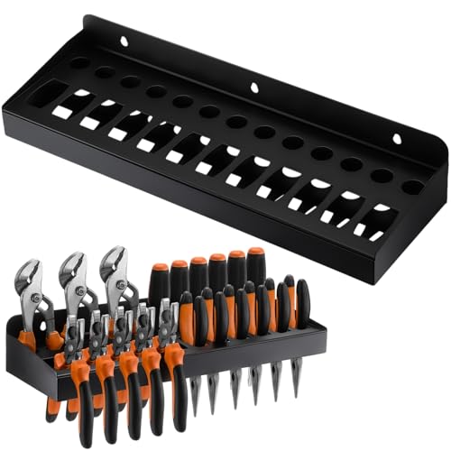 Pliers Holder Wall Mount Plier Storage Rack Heavy Duty Small Tool Organizer for Garage Workshop, Garage Wall Mount (Plier)