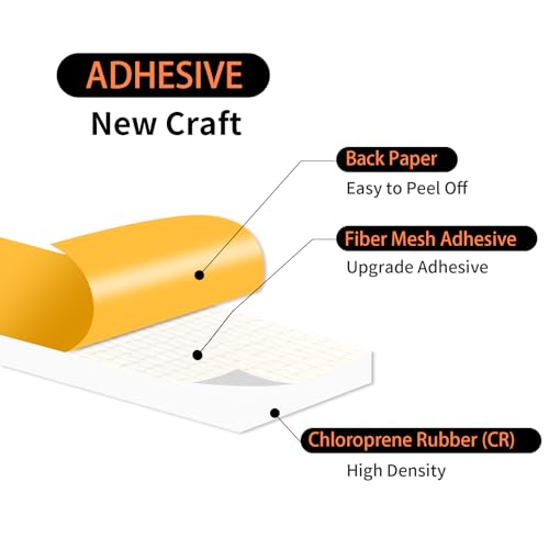 Foam Tape,Weather Stripping,High Density CR,Soundproof,1/2 in x 1/8 in x 26Ft - color: White, size: 1/2 In x 1/8 In x 26 Ft