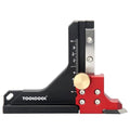 TOOLCOOL Table Saw Height Gauge Router Depth Gauge Tool Setting Gauge with Scriber Marking Tool Function (Imperial)