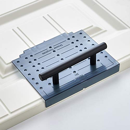Ravinte Cabinet Door Drawer Hardware Installation Template Kit,Small,1 Pack - size: Align Sizes: 3'' / 3.75'' / 5''