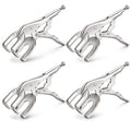 9" Locking Pliers Set, U-Shaped Welding Clamps, 4 Pack