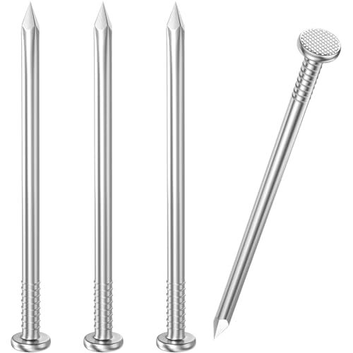 VGBUY 360PCS Stainless Steel Hardware Nails, 1-1/2 Inch Flat Head Nails for Hanging Pictures, Picture Hanging Nails, Small Nails, Wall Nails, Wood Nails, Finishing Nail - color: Silver, size: 1-1/2 in