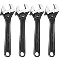 JOIKIT 4 PCS 8 In Adjustable Wrench Set,Wide Jaw Opening Wrenches