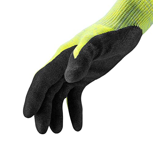 HexArmor Cut-Resistant Puncture-Resistant Nitrile Palm Knit Work Gloves | Helix 2062 - size: Small (Pack of 1)