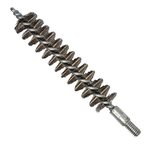 Pro-Shot Products Chamber Brushes: Bronze/Nylon/Stainless, Brass Core, Dual-Diameter & Standard Designs, Star/Locking Lug Recess Compatible, Solvent-Safe, Made in USA - size: .45 CAL (Stainless Steel)