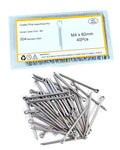 5/32" x 2-3/8" (M4 x 60mm) Cotter Pins, 304 Stainless Split Pins - 40 Pcs - size: M4 x 60mm