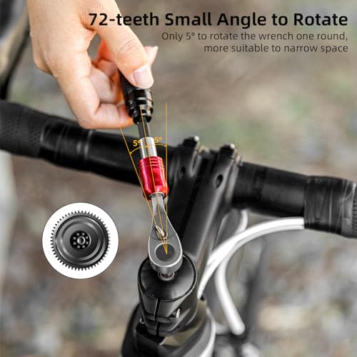 ROCKBROS Bike Tools Kit Set 14 in 1 Multi-Function Repair Tool - size: Large(Normal)