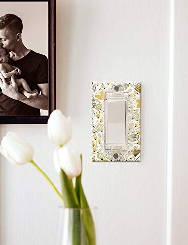 ILIVABLE Magnetic Rocker Light Switch Guards, Not Child Proof, Clear 1Pack - color: Clear 1 Pack