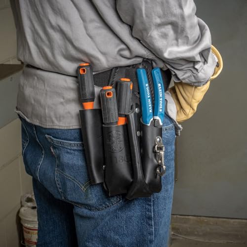 Klein Tools 85073INS Insulated Screwdriver Set, Made in USA, features 1000V Phillips, Slotted and Square Tips, Cushion Grip Handles, 3-Piece - style: Insulated Set