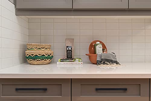 Ravinte Matte Black Cabinet Handles Solid Cabinet Pulls 3-3/4 Inch 5 Pack | Zinc Alloy, Slim Square Bar Grip, Smooth Drawer Pull Feel, Kitchen Cabinet Update, For Cupboards, Dressers, Drawers, Hardware - color: Black, size: Flat Black 3-3/4'' Hole Center