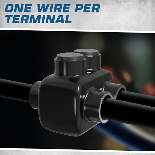 OHLECTRIC 2 Port Insulated Multi Tap Connector 2-14 AWG 4-Pack Lug