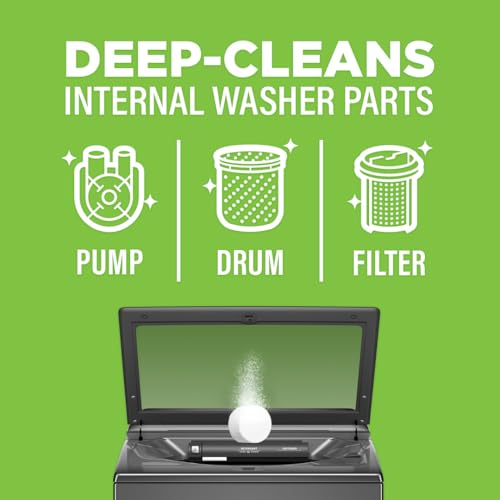Affresh Washing Machine Cleaner, #1 Washing Machine Cleaner Tablet, 6 Count - size: 6 Count (Pack of 1)