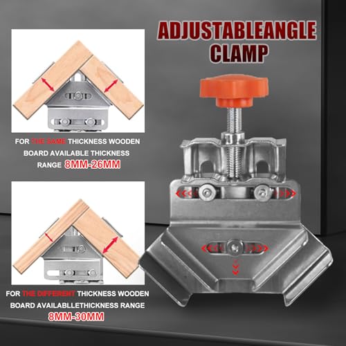 CNQLIS Multipurpose Stainless Steel 90 Degree Corner Clamp