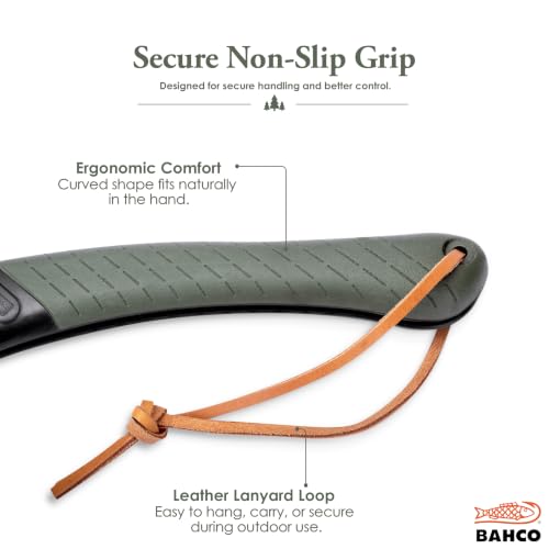 Bahco BAH396LAP Laplander Folding Saw, 7-1/2" Blade, Ergo Grip, Green