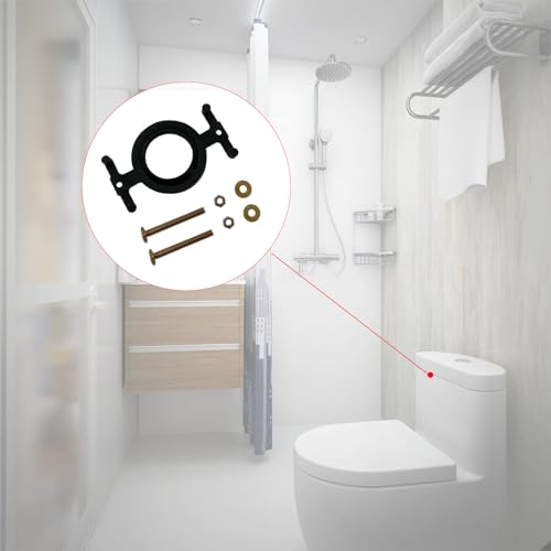04-3817 Tank to Bowl Kit Compatible with Eljer Toilet with Gasket | with Gasket Solid Brass Kits,Fits for Most Toilet Tanks Feature a Flush Valve Opening
