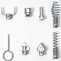 8 Pcs Drill Parts Attachment for Drain Snake, Cutter for Drain Auger - style: 8 PCS-Drill Parts Attachment for Drain Snake