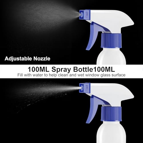 SINGARO Car Window Film Kit, 5PCS Car Glass Protective Window Wrap Tinting Privacy Film Tools, Including Vinyl Scraper, Felt Scraper, Cutter with Blade, Film Cutter, Spray Bottle - color: 5pc
