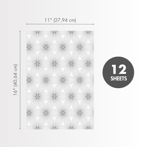 Main Street Peel and Stick Wallpaper Sheets, Radiate Beauty, 12-Pack - style: Radiate Beauty