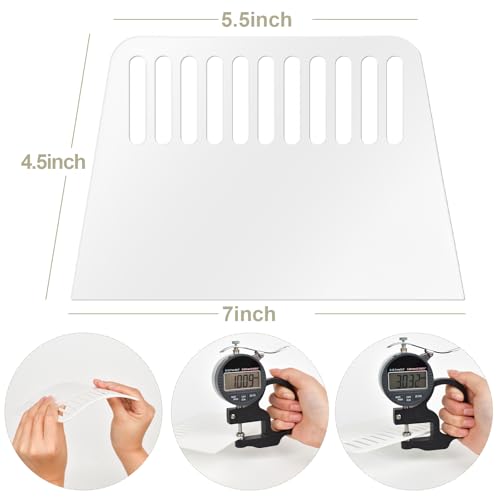 Rugreat Peel and Stick Wallpaper Tool Kit Contact Paper Smoothing Tools | Contact Paper Hanging with Felt Squeegee Knife Tape Measure for Apply Wallpaper for Vinyl Backsplash Tile Window Film