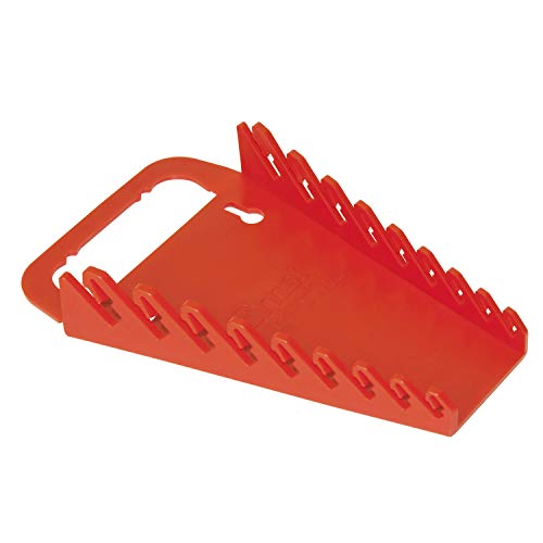 Ernst Manufacturing Gripper Wrench Organizer, 9 Tool, Red - color: Red, size: 9 Tool, style: Standard