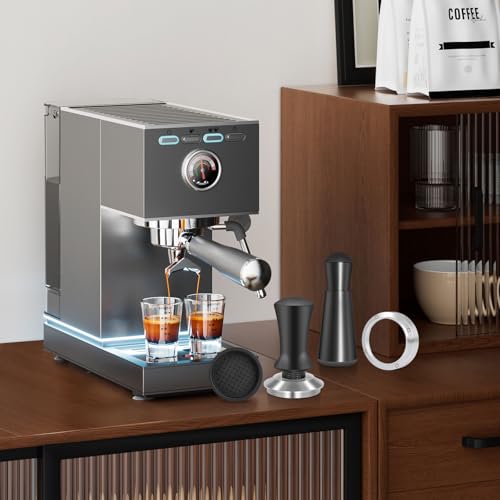 Reoszeank 58mm Espresso Accessories Kit, Tamper, WDT, Dosing Funnel - size: 58mm Fits Breville Dual Boiler/Oracle/Gaggia/E61