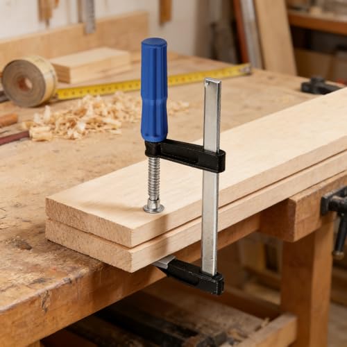 12 Pack 6 Inch Bar Clamps, F Steel Bar Clamps with Pad Protector for Welding, Woodworking and DIY Project - size: 12 Pack 6 Inch