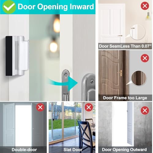 Door Reinforcement Lock Home Security Door Locks for Kids Safety Front Door