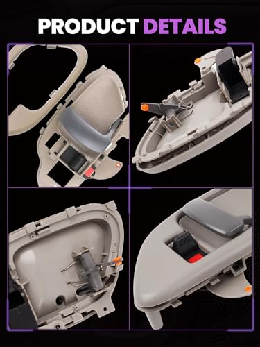 Upgraded Interior Door Handle w/Bezel Kit for Chevy GMC