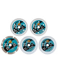 3 Inch Compact Circular Saw Blade Set, Multi-Material Cut for Concrete, Tile, Glass Cutting, 10mm Arbor - 5 Pack - size: Set 5
