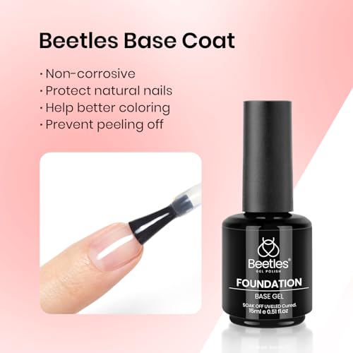 Beetles Red Gel Nail Polish Set 3Pcs 15ml – Cherry Red Soak Off UV/LED Gel - color: B-Red-3