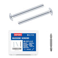 Machine Screws - 8-32 x 1-1/2" M4x38（25pcs）, Perfect Fit for Knob and Pull Installation, Machine Thread Screws for Drawers & Doors - size: 8-32 x 1-1/2"