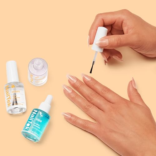 Nail Tek Recovery Kit – Nail Repair for Damaged Nails, Hydrate, Renew, & Strengthen Nails Treatment, Made in Usa, 0.5 Fl Oz Each - color: Orange
