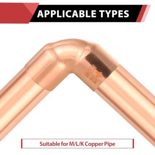 1 Piece EFIELD 1-1/2" C X C Short Radius Copper 90 Degree Elbow - size: 1-1/2"x1-1/2", style: 90 Degree