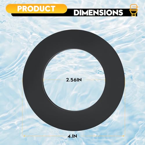 4 in. Toilet Flush Valve Gasket Fits for Kohler Toilet Tank Components