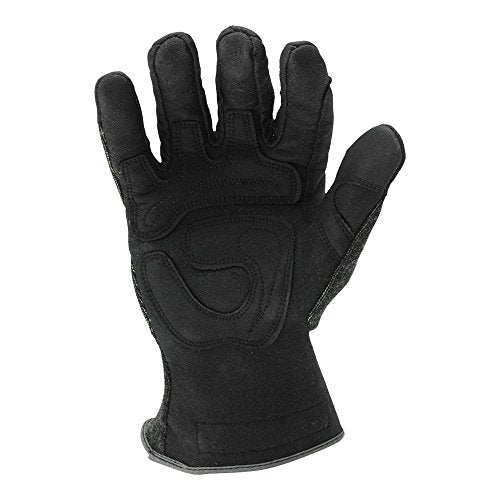 Ironclad HEATWORX REINFORCED; Heat and Cut Resistant Gloves, Palm Heat Protection Rated up to 450°F, (1 Pair), Black - size: X-Large (Pack of 1)