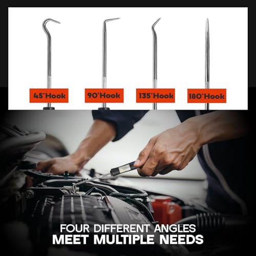 Injector Sleeve Cup/Seat/Bore Cleaning Brush Kit Replace AP0084 AP0085 3252 Compatible with Ford 1994~2018 Powerstroke 6.0L 6.4L 6.7L 7.3L / Caterpillar 3126 C7 C9 / Navistar/Maxxforce