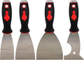 Red Devil 6090 4 PC. Putty Knife Set