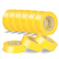 Yellow Electrical Tape, UL Approved, 0.7in x 33ft, 9 Pack - color: Yellow