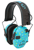 Walker's Razor Slim Electronic Muff - color: Blue Sprinkles, size: One Size
