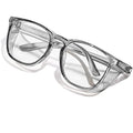Safety Glasses Anti Fog Clear Blue Light Blocking Eye Protection Nurse Goggles for Women Men - color: B3 Clear Grey