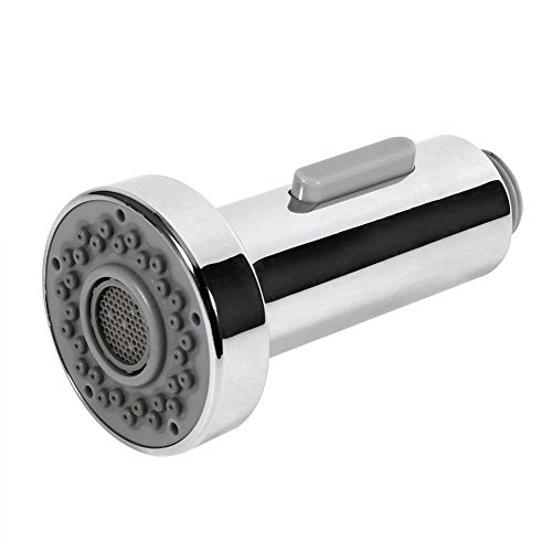 Dual Mode Kitchen Faucet Head Replacement, 1/2 Inch Universal Thread, Sink Sprayer Attachment, Water Saving, Robust ABS