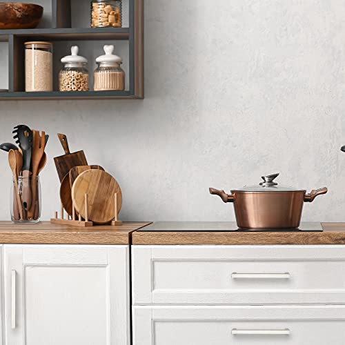 Ravinte Brushed Nickel Cabinet Handles Square Pulls 6-1/4 Inch 30 Pack | Stainless Steel, Square Bar Grip, Drawer Pulls, Kitchen Cabinet Hardware, For Cupboards, Drawers, Dressers, Cabinets - color: Brushed Nickel