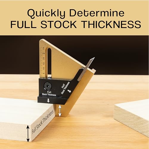 HALFSET PRO Precision Center Gauge Find Exact Half Thickness