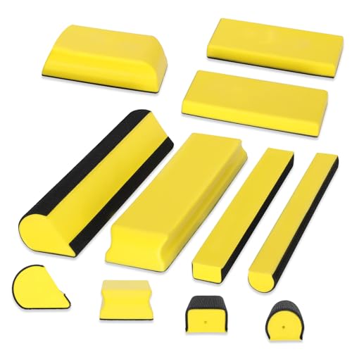 Werhoo 7Pcs Hand Sanding Block Set
