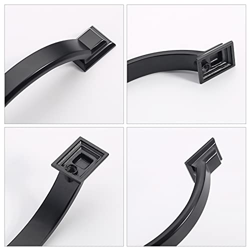 5 Pack 3 inch Cabinet Pulls Matte Black Cabinet Handles Drawer Pulls for Kitchen Cabinet Cupboard - color: Matte Black, size: 3 inch（76mm）, style: 5 Pack