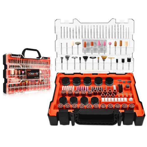 GOXAWEE Rotary Tool Accessories Kit, 480Pcs, 1/8 inch Shank