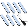 8pcs Furniture Slider Gliders Self-Stick Furniture Movers Sliders Strip for Carpet Rectangle Floor Protector Pads Furnitures Moving Pads for Chair Table Desk Sofa Couch(75x15mm)